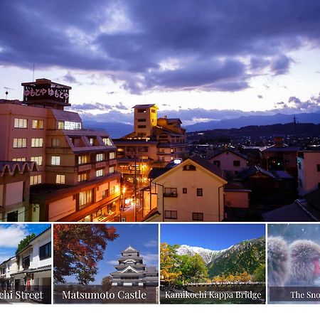 Yumotoya Hotel Matsumoto Bagian luar foto