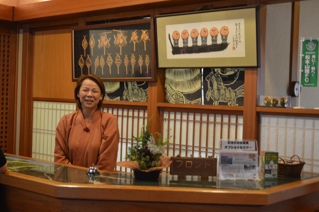 Yumotoya Hotel Matsumoto Bagian luar foto